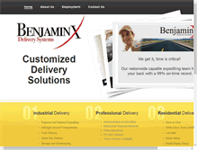 Tablet Screenshot of benjaminx.com